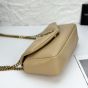 YSL CALYPSO small in plunged lambskin