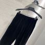 CHENILLE JOGGING PANTS WITH CHEZ VALENTINO PATCH