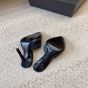 YSL ROMY mules in smooth leather
