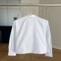 Prada Embroidered poplin shirt