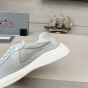 Patent leather and technical fabric Prada America's Cup sneakers