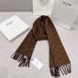 Celine scarf in monogram cashmere