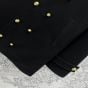 Celine egg coat in double face wool