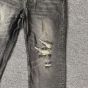 Celine wesley jeans in black paradiso wash denim