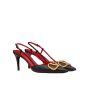 Valentino VLogo Signature Calfskin Slingback Pump