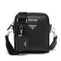 Prada Leather shoulder bag with pouch
