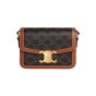 Celine TEEN TRIOMPHE BAG IN TRIOMPHE CANVAS AND CALFSKIN