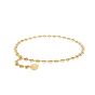 LOEWE Donut chain belt in brass