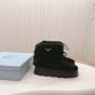 Prada Shearling après ski booties