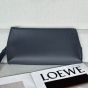 LOEWE L Zip Pouch in soft grained calfskin