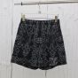 LV Printed Silk Shorts