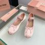 MIU MIU Satin ballerinas