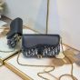 Dior Medium Saddle Pouch with Chain