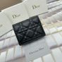 Mini Lady Dior Gardenia Wallet