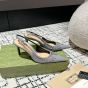 Gucci Women's pump with crystal chain