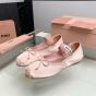 MIU MIU Satin ballerinas