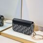 Dior Medium Saddle Pouch with Chain
