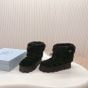 Prada Shearling après ski booties