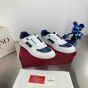 Valentino FREEDOTS LOW-TOP SNEAKER IN CALFSKIN