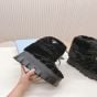 Prada Shearling après ski booties