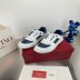 Valentino FREEDOTS LOW-TOP SNEAKER IN CALFSKIN