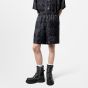 LV Printed Silk Shorts