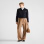 Prada Embroidered single-breasted cashgora jacket