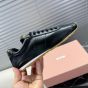 MIU MIU Plume nappa leather sneakers