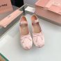 MIU MIU Satin ballerinas