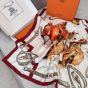 Hermès Attelage en Arbalete forever scarf 90