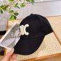 Celine triomphe baseball cap in cotton