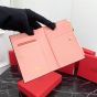 Valentino VLOGO SIGNATURE GRAINY CALFSKIN CARDHOLDER WTH ZIPPER