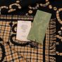 Gucci Check GG wool scarf