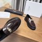 CELINE UNIVERSITÉ TRIOMPHE CHAIN LOAFFER in POLISHED BULL