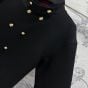 Celine egg coat in double face wool