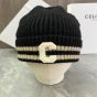 Celine initial beanie in cotton