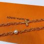 LV Chain Pearl Belt