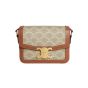 Celine TEEN TRIOMPHE BAG IN TRIOMPHE CANVAS AND CALFSKIN