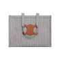 Celine LARGE CABAS THAIS IN STRIPED TEXTILE
