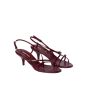 MIU MIU Patent leather sandals with buckles