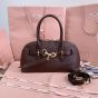 MIU MIU Aventure nappa leather top-handle bag