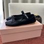 MIU MIU Satin ballerinas
