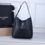 YSL LE 5 À 7 supple LARGE in grained leather