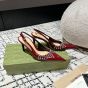 Gucci Women's pump with crystal chain