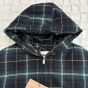 MIU MIU Plaid hoodie jacket