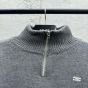 Celine triomphe trucker sweater in wool and cashmere