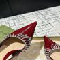 Gucci Women's pump with crystal chain