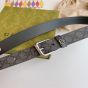 Gucci Belt with Interlocking G detail
