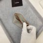 LOEWE Anagram plain cardholder in pebble grain calfskin