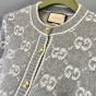 Gucci GG wool bouclé jacquard cardigan